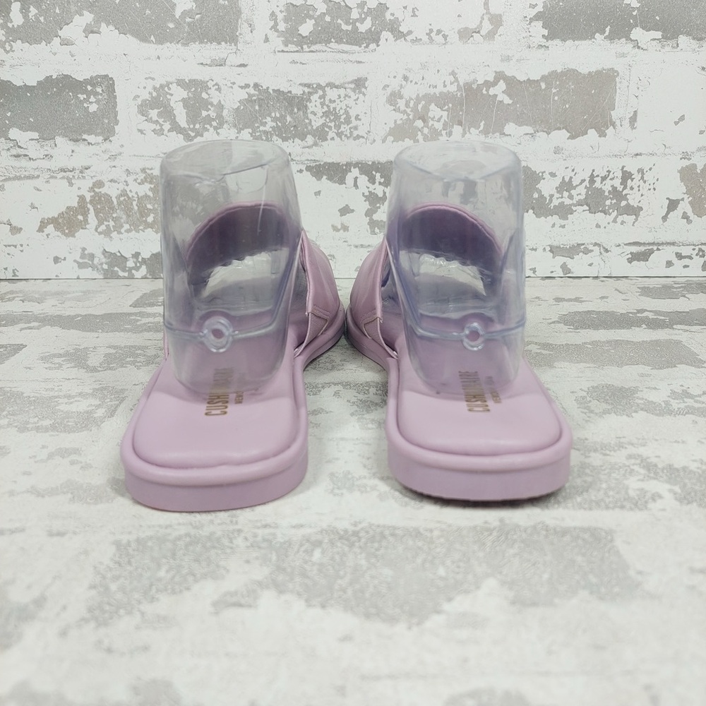 NEW Cushionaire Tudor Purple Summer Slide Flat Sandals H568 - Picture 6 of 12